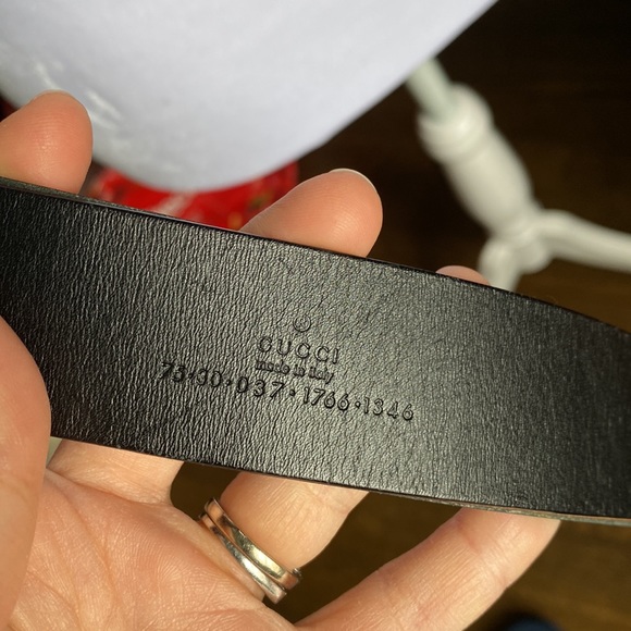 Gucci leather belt size small - Picture 3 of 10